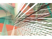 Komar vlies fotótapéta Space Grid Autumn 400 cm x 250 cm