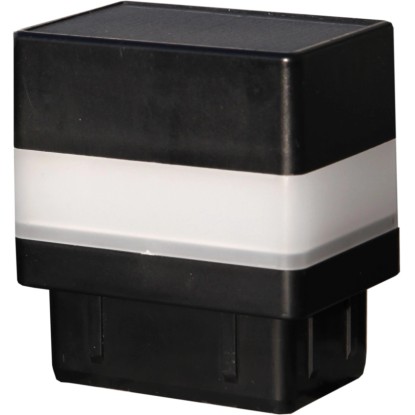 Floraworld LED-es napelemes cölöpsapka 2 db-os szett antracit 6 cm x 4 cm