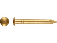 LUX kerekfejű szeg 1,8 mm x 20 mm sárgarézzel bevont 100 darab LUX kerekfejű szeg 1,8 mm x 20 mm sárgarézzel bevont 100 darab