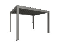 Biohort pergola 255 cm x 404,5 cm x 312 cm kvarcszürke-metál Biohort pergola 255 cm x 404,5 cm x 312 cm kvarcszürke-metál