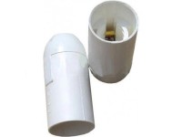 Foglalat E14 fehér pattintós til-014 Foglalat E14 fehér pattintós til-014