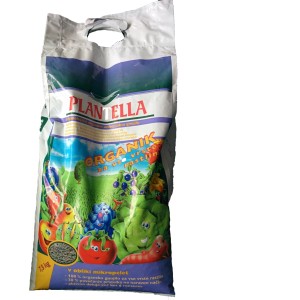 Plantella Organik kerti trágya zsák, különböző növénytípusokhoz alkalmas.