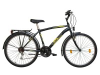 MTB City 26-os férfi kerékpár fekete