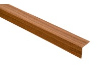 Műanyag sarokprofil 20 mm x 20 mm x 2500 mm dió Műanyag sarokprofil 20 mm x 20 mm x 2500 mm dió