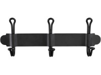 Wenko Nostalgie Trio akasztóléc matt fekete Wenko Nostalgie Trio akasztóléc matt fekete