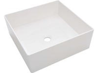 Ráültethető mosdókagyló kompozit négyzetes Ráültethető mosdókagyló kompozit négyzetes