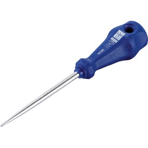 LUX Comfort kör alakú ár, 6-10 mm, kék fogantyúval. Szerszám előlyukasztáshoz és lyukak bővítéséhez.