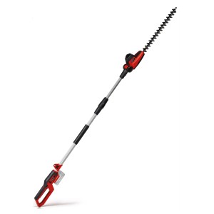Einhell Power X-Change GC-HH 18/45 Li T-Solo akkus teleszkópos sövénynyíró teleszkópos rúddal magas sövények nyírásához.