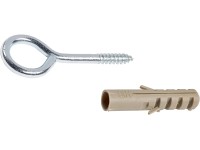 LUX szemescsavar 4 mm x 30 mm horganyzott 4 darab LUX szemescsavar 4 mm x 30 mm horganyzott 4 darab