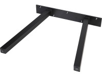 A-alakú asztalalátét fekete