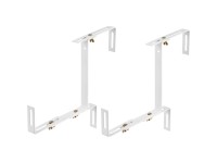 OBI balkonládatartó, fehér, 3 irányban állítható OBI balkonládatartó, fehér, 3 irányban állítható