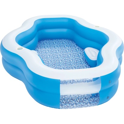 Bestway felállítható medence 51 cm x 270 cm x 198 cm ívelt forma