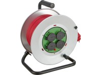 Kábeldob 4 aljzat 40 m H05RR-F3G1.6 Kültéri Kábeldob 4 aljzat 40 m H05RR-F3G1.6 Kültéri