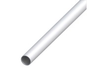 Kerek alumínium cső 6 mm x 6 mm ezüst-eloxált 2 m Kerek alumínium cső 6 mm x 6 mm ezüst-eloxált 2 m