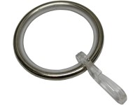 Gardinia függönykarikák csúszóbetéttel rozsdamentes acél hatású Gardinia függönykarikák csúszóbetéttel rozsdamentes acél hatású