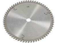 LUX CV fejező fűrészlap 250 mm x 30 mm / 20 mm 80 fogú