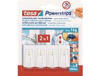 tesa Powerstrips Vario függönyrúdakasztó fehér