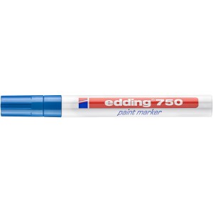 Kék Edding 750 Paint Marker filctoll.