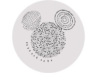 Komar nemszőtt fotótapéta Dot Mickey Stipple Art öntapadó átmérő 125 cm