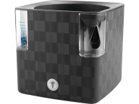 Cobble 14 virágcserép öntözővel 14 cm x 14 cm x 14 cm antracit Cobble 14 virágcserép öntözővel 14 cm x 14 cm x 14 cm antracit