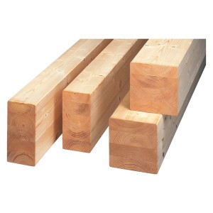 Rétegragasztott faanyag Fenyő/Jegenyefenyő, 60x120x4000 mm, többrétegű ragasztott, nagy statikai terheléshez.