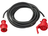 CEE hosszabbító kábel 1,5 mm átmérő Fekete-Piros 10 m CEE hosszabbító kábel 1,5 mm átmérő Fekete-Piros 10 m