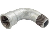 Szerelvény 18,6 mm (Rp 1/2) x 21 mm (R 1/2) temperöntvény 90 fok