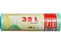 Alufix szemeteszsák zárószalaggal 35 l 25 db Alufix szemeteszsák zárószalaggal 35 l 25 db