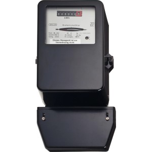 DC háromfázisú köztes mérő, 10/40A, a lakások és műhelyek energiafogyasztásának mérésére.