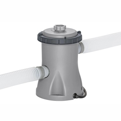 Bestway Flowclear szűrőszivattyú 1249 l/h 8300 literes medencékhez, tömlőkkel.