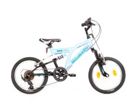 16 Shark kerékpár kék