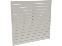 Faro belátásgátló kerítéselem tejeskávé-barna lakkozott 180x180 cm FSC®