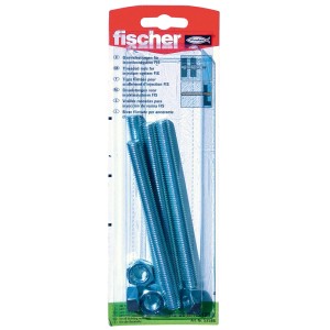 Fischer FIS GS M10 x 120 K injekciós menetes horgony, 4 db, dübeles rögzítésekhez.