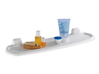 Wenko Pure falipolc, fehér műanyag