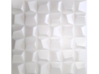 Burkolólap 3D Neptun fehér 50 cm x 50 cm Burkolólap 3D Neptun fehér 50 cm x 50 cm