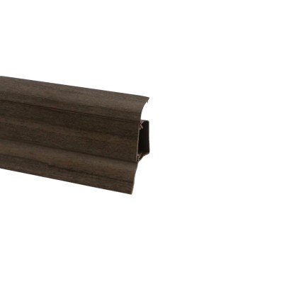 Szegőléc kábelcsatornával SLK50 sötét akác