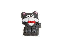 Bútorfogantyú T509 gomb szürke