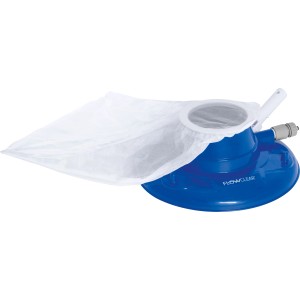Bestway Flowclear AquaSuction medencetisztító porszívófej hálóval a medence tisztításához.