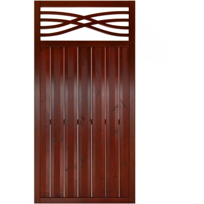 Malaga rács nélküli kerítéselem 180 cm x 90 cm barna