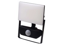LED ECO reflektor 10 W 800 lm mozgásérzékelővel fekete