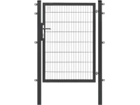 Floraworld egysz. kapu Premium kétr. hálós kerítésp. antracit 160 cm x 120 cm