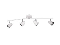 Trio Toulouse mennyezeti spotlámpa 4-es 4 x 3,5 W 78 cm matt fehér