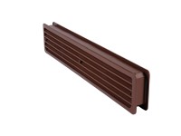 OBI szellőztető  fürdőszobai  460 mm x 92 mm barna