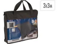 Napvitorla 3 m x 3 m antracit színű poliészter