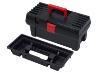 Szerszámosláda Basic 16 műanyag fekete 16 Szerszámosláda Basic 16 műanyag fekete 16