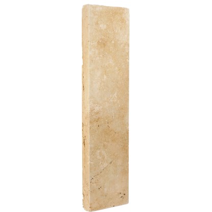 Travertin paliszád fűrészelt antikolt 6 cm x 20 cm x 100 cm Ivory Classic