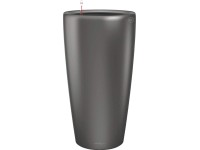Lechuza Rondo Premium oszlopkaspó 32 cm átmérő x 56 cm antracit-metál Lechuza Rondo Premium oszlopkaspó 32 cm átmérő x 56 cm antracit-metál