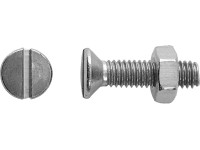 LUX süllyesztett fejű menetes csavar  M3 x 16 mm  rozsdamentes acél  hornyolt  8