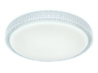 Globo Ovi LED Dim mennyezeti lámpa 60 cm 40 W fehér - opál csillogó effekttel Globo Ovi LED Dim mennyezeti lámpa 60 cm 40 W fehér - opál csillogó effekttel