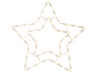 LED ablakdísz 45 cm melegfehér három kivitelben LED ablakdísz 45 cm melegfehér három kivitelben